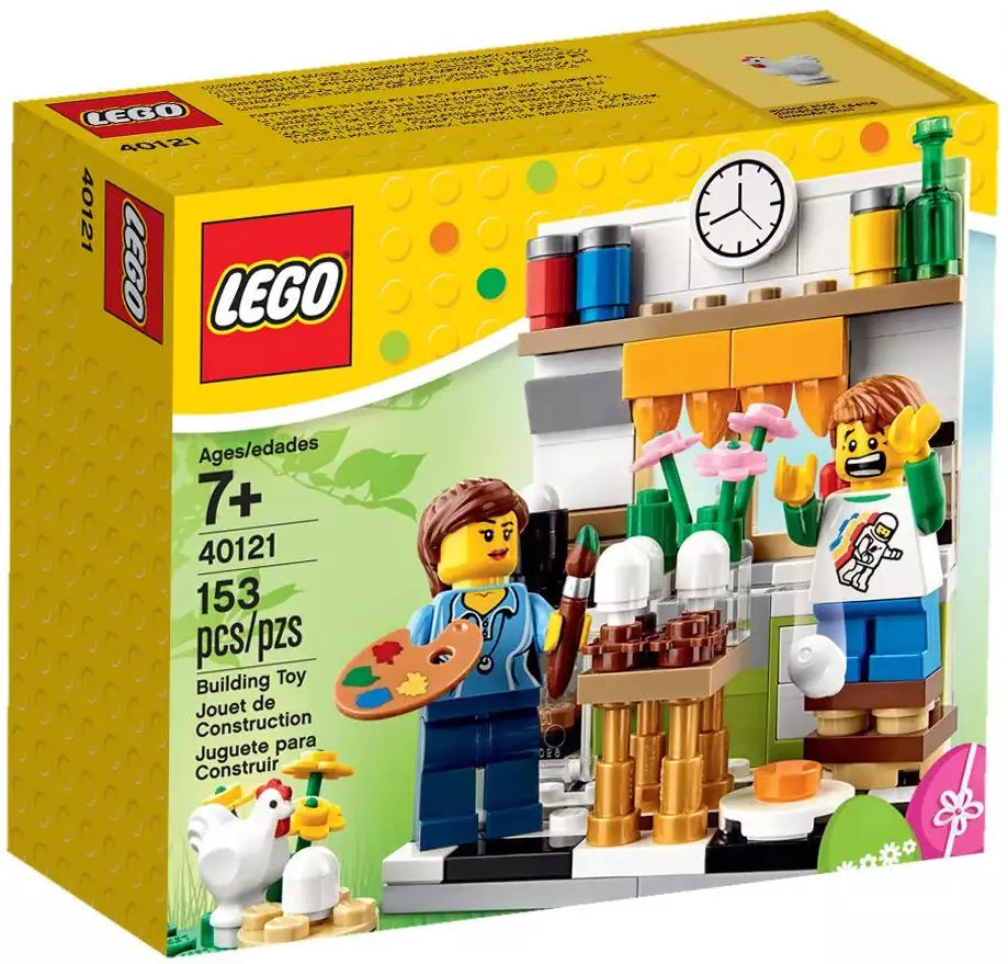 Verpackung: LEGO Saisonale Sets 40121 Ostereiermalen
