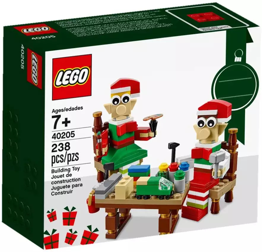 Verpackung: LEGO Saisonale Sets 40205 Helfende Elfen