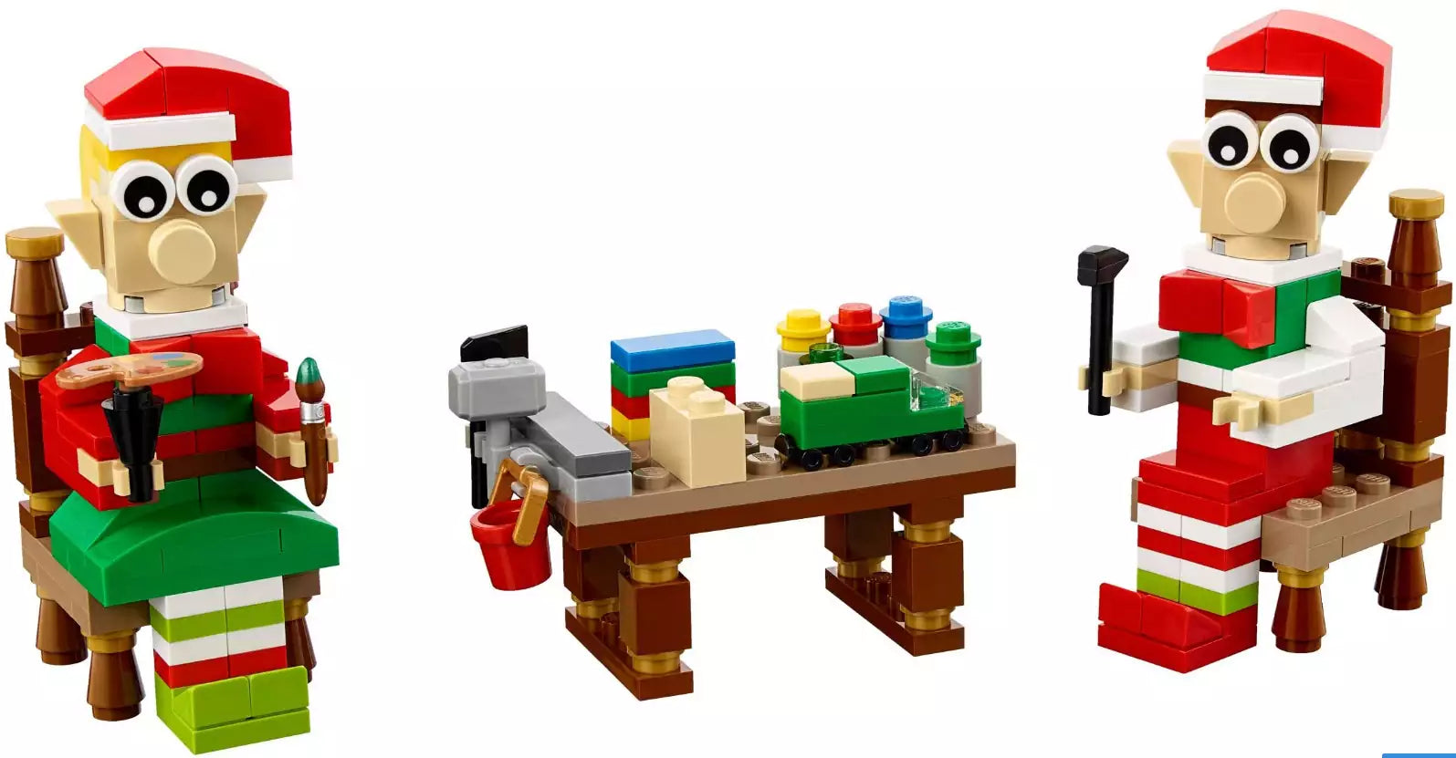 Inhalt: LEGO Saisonale Sets 40205 Helfende Elfen
