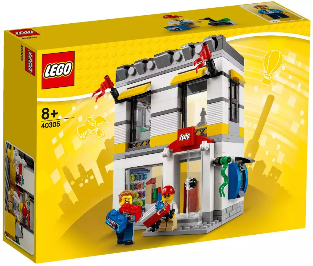 Verpackung: LEGO Iconic 40305 LEGO Geschäft im Miniformat