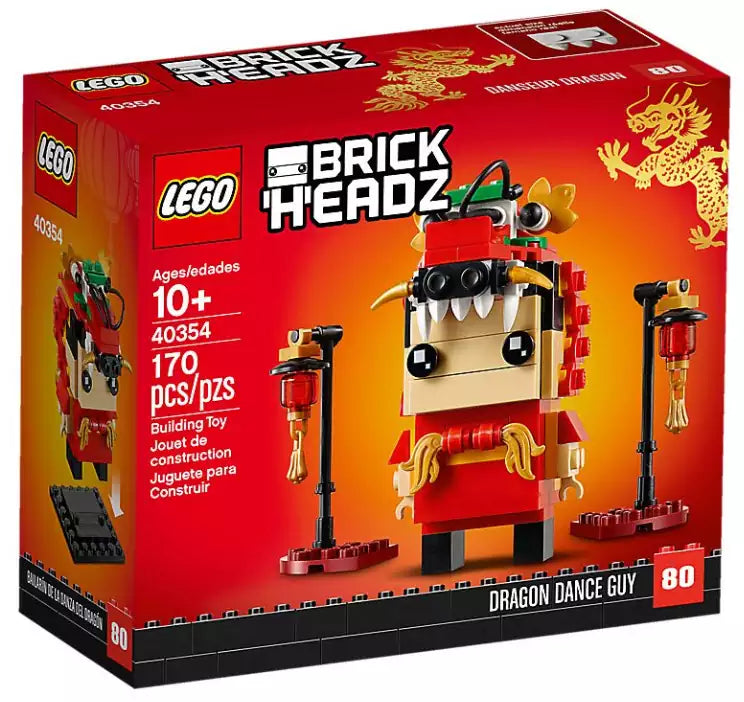 Verpackung: LEGO Brickheadz 40354 Drachentanz-Mann