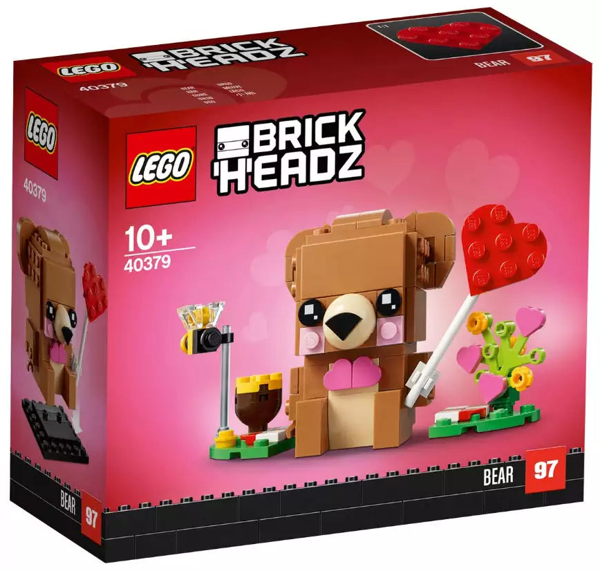 Verpackung: LEGO Brickheadz 40379 Valentinstag-Bär