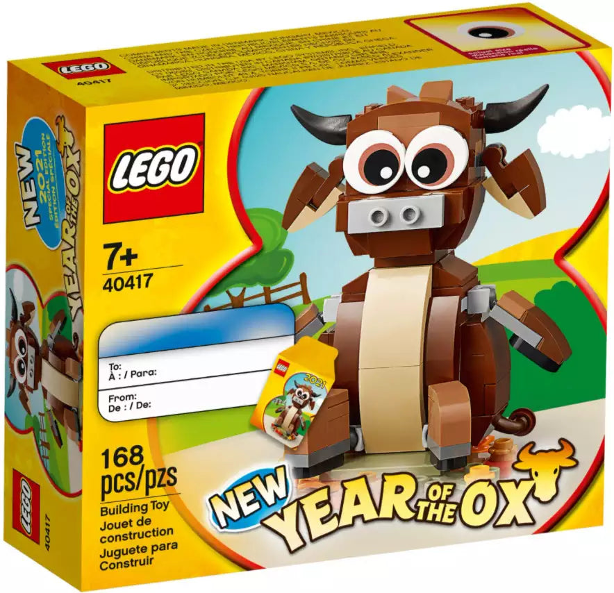 Verpackung: LEGO Saisonale Sets 40417 Jahr des Büffels