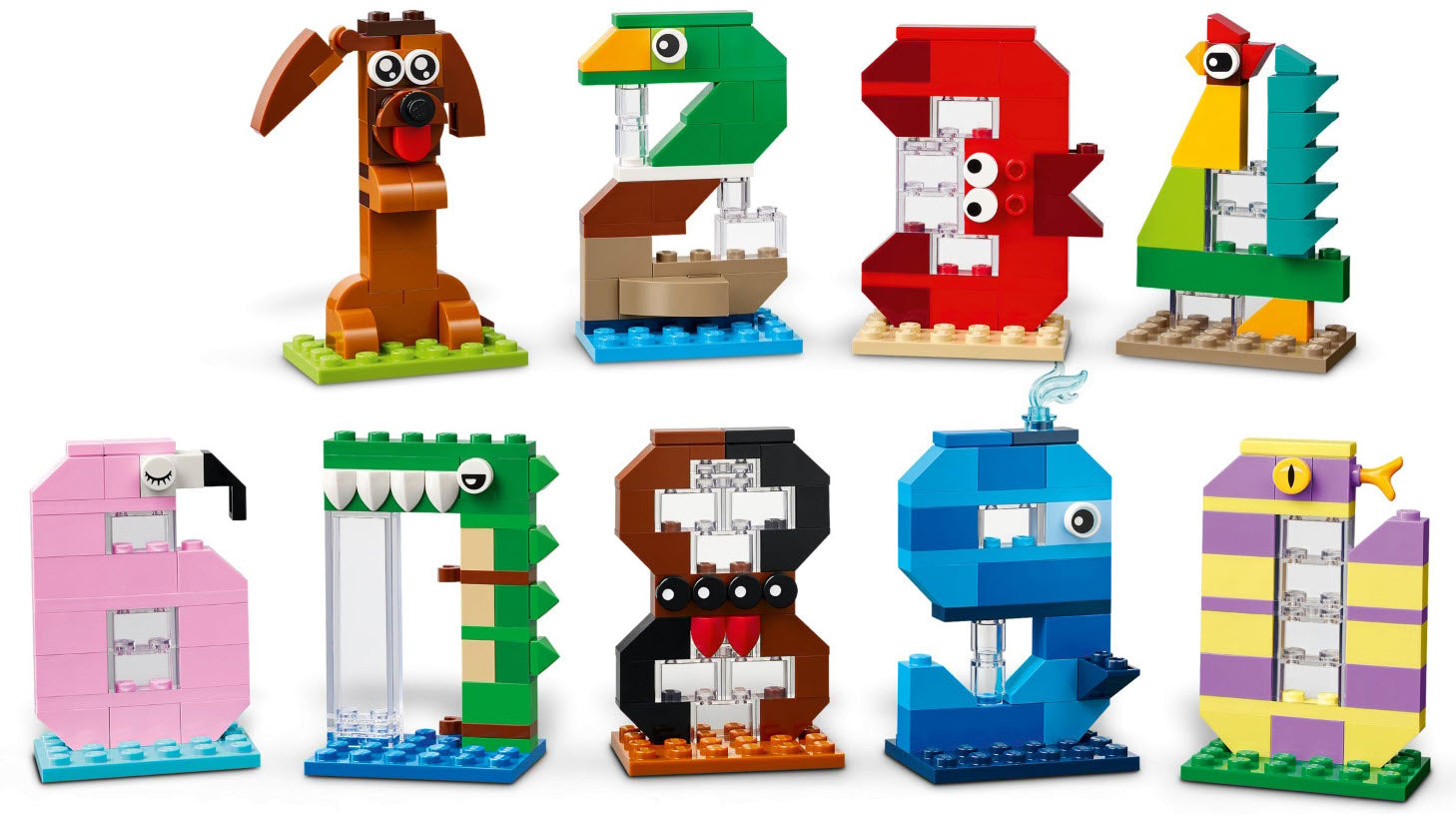 Inhalt: LEGO Seasonal 40807 Geburtstagszahlen