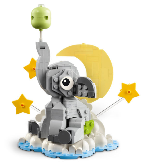 Inhalt: LEGO Seasonal 40814 Schwebender Baby-Elefant