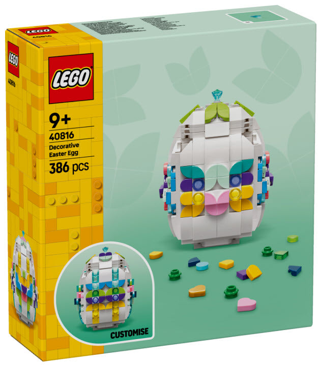 Verpackung: LEGO 40816 Verziertes Osterei