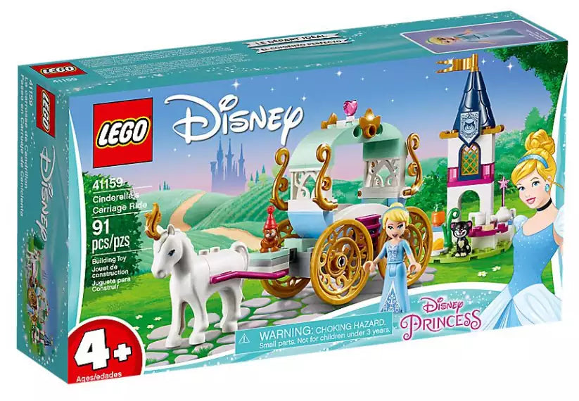 Verpackung: LEGO Disney Princess 41159 Cinderellas Kutsche