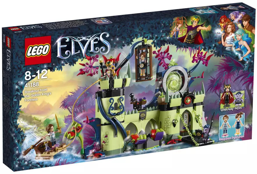 Verpackung: LEGO Elves 41188 Ausbruch aus der Festung des Kobold-Königs