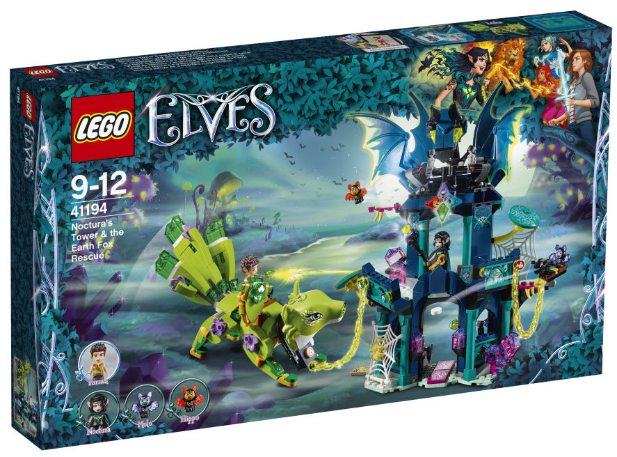 Verpackung: LEGO Elves 41194 Nocturas Turm und die Rettung des Erdfuchses