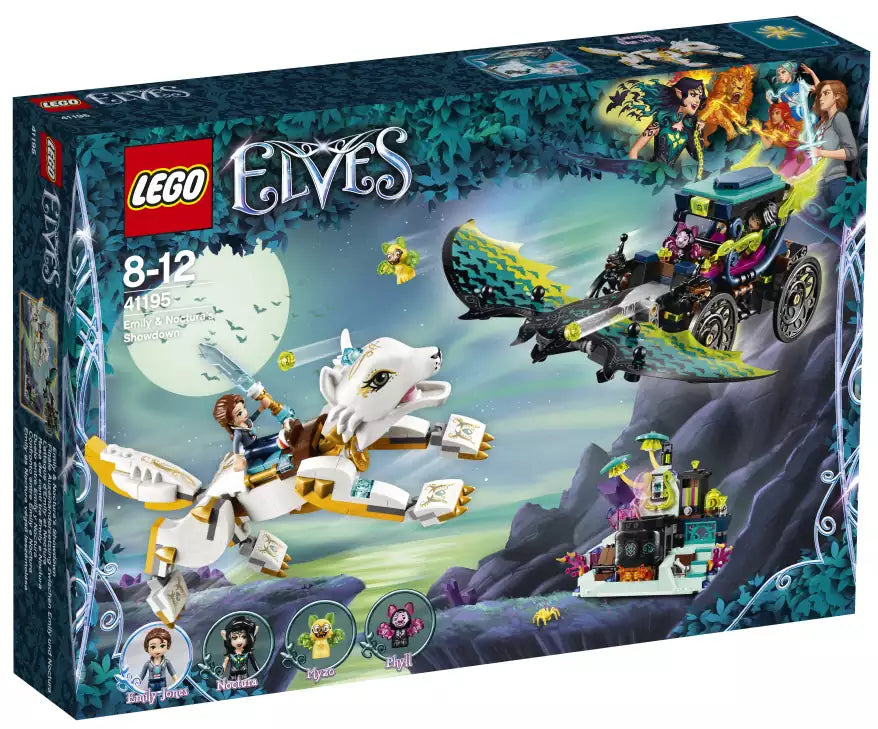Verpackung: LEGO Elves 41195 Finale Auseinandersetzung zwischen Emily und Noctura