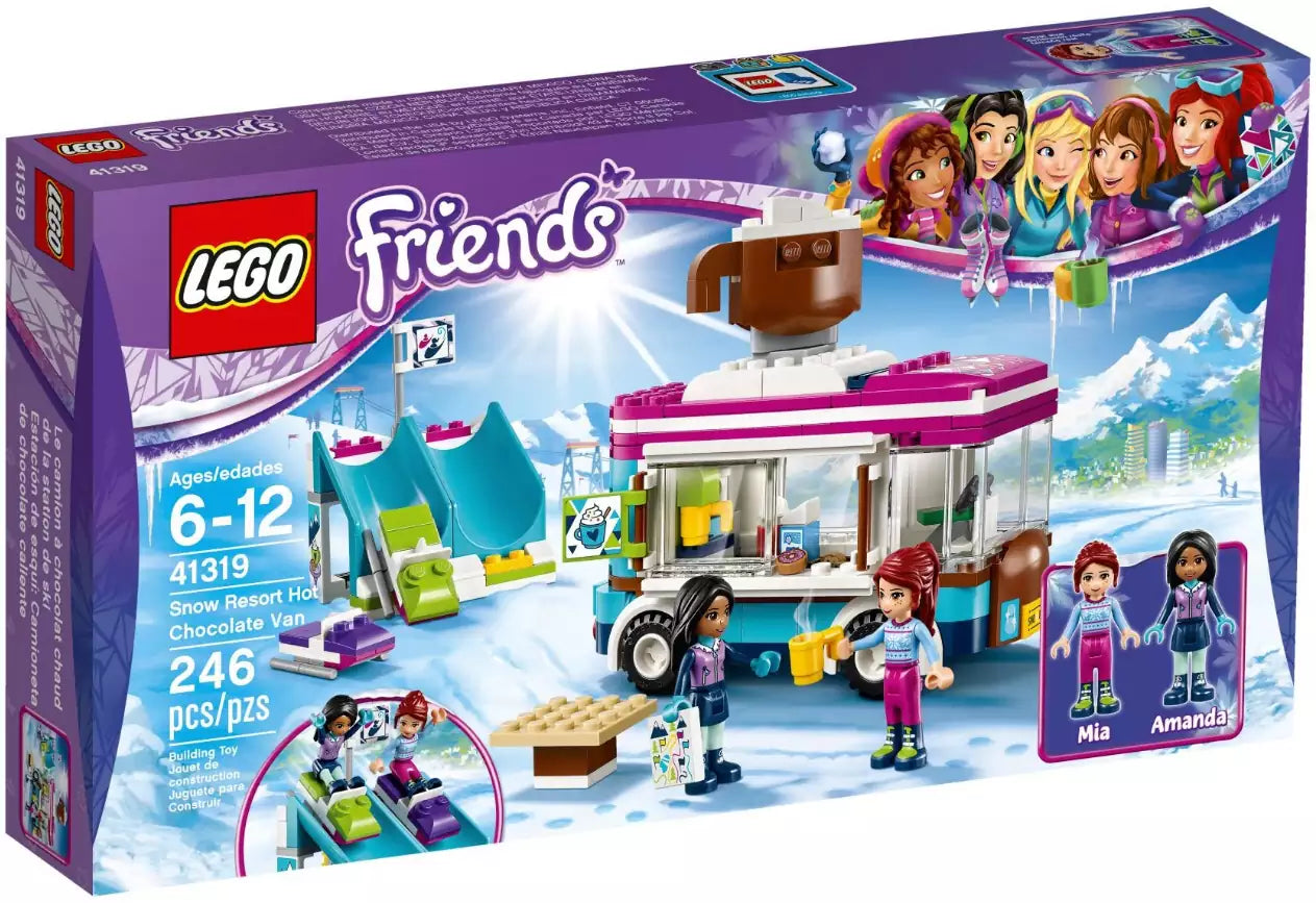 LEGO Friends 41319 Kakaowagen am Wintersportort, Verpackung