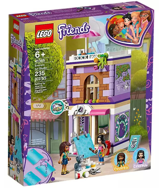 Verpackung: LEGO Friends 41365 Emmas Künstlerstudio