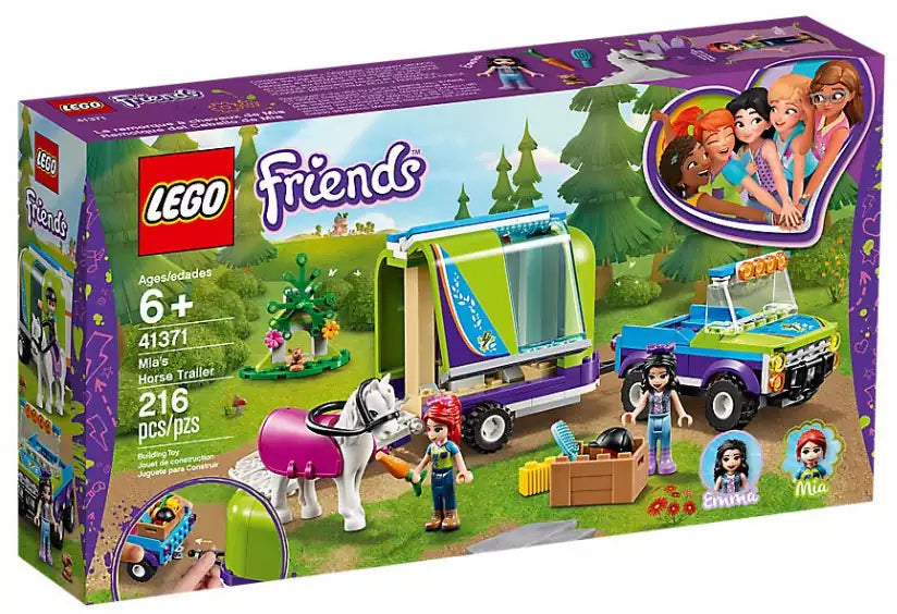 Verpackung: LEGO Friends 41371 Mias Pferdetransporter