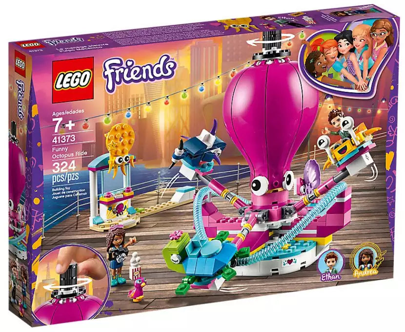 Verpackung: LEGO Friends 41373 Lustiges Oktopus-Karussell