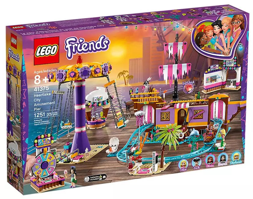 Verpackung: LEGO Friends 41375 Vergnügungspark von Heartlake City