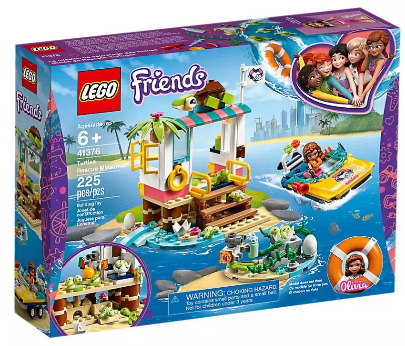 Verpackung: LEGO Friends 41376 Schildkröten-Rettungsstation