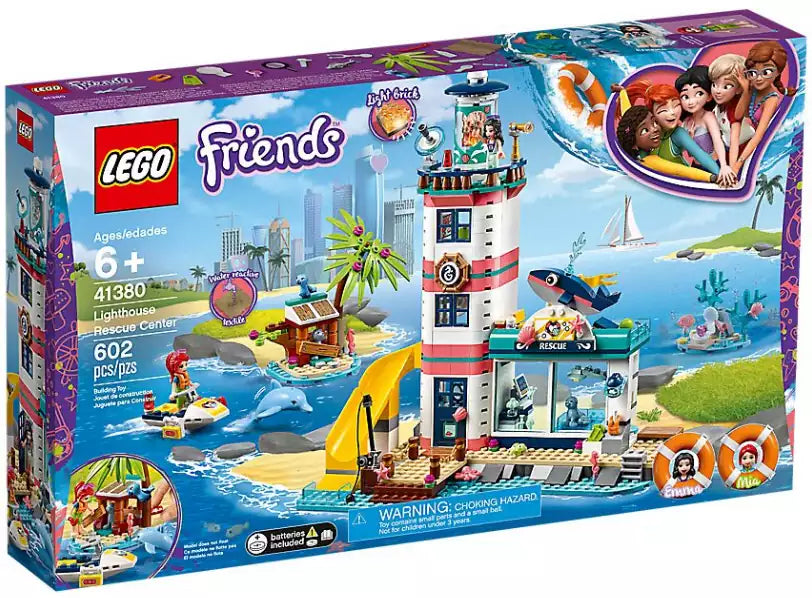 Verpackung: LEGO Friends 41380 Leuchtturm mit Flutlicht