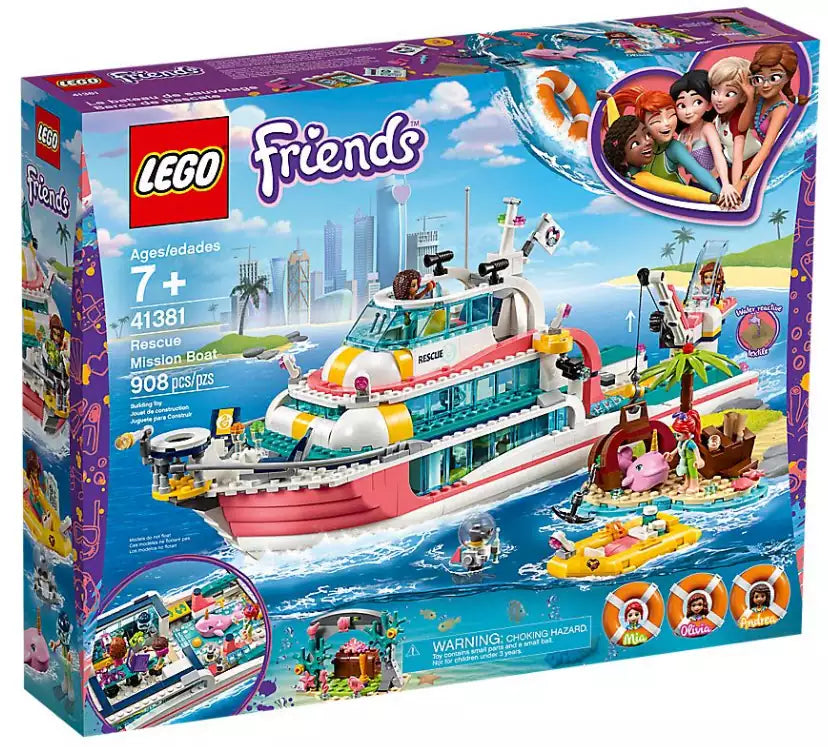 Verpackung: LEGO Friends 41381 Boot für Rettungsaktionen