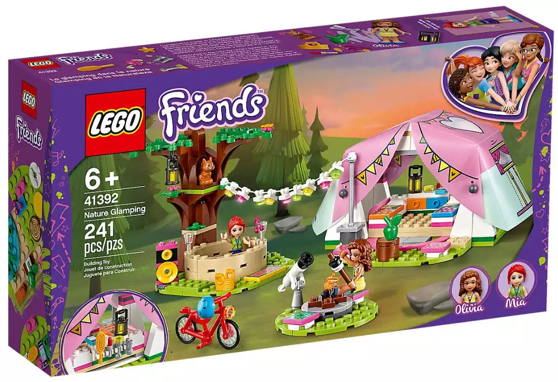 Verpackung: LEGO Friends 41392 Camping in Heartlake City