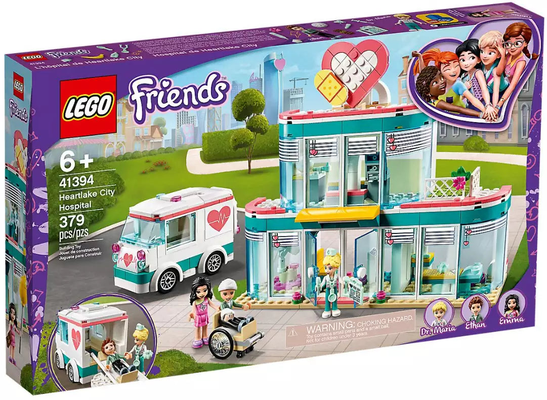 Verpackung: LEGO Friends 41394 Krankenhaus von Heartlake City