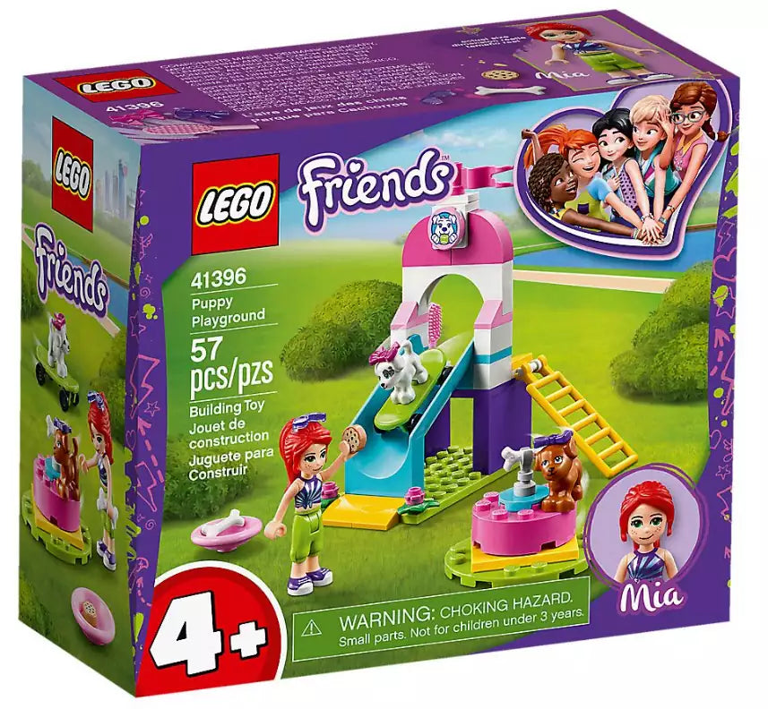 Verpackung: LEGO Friends 41396 Welpenspielplatz