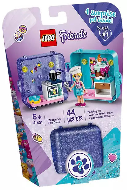 Verpackung: LEGO Friends 41401 Stephanies magischer Würfel – Bäckerin