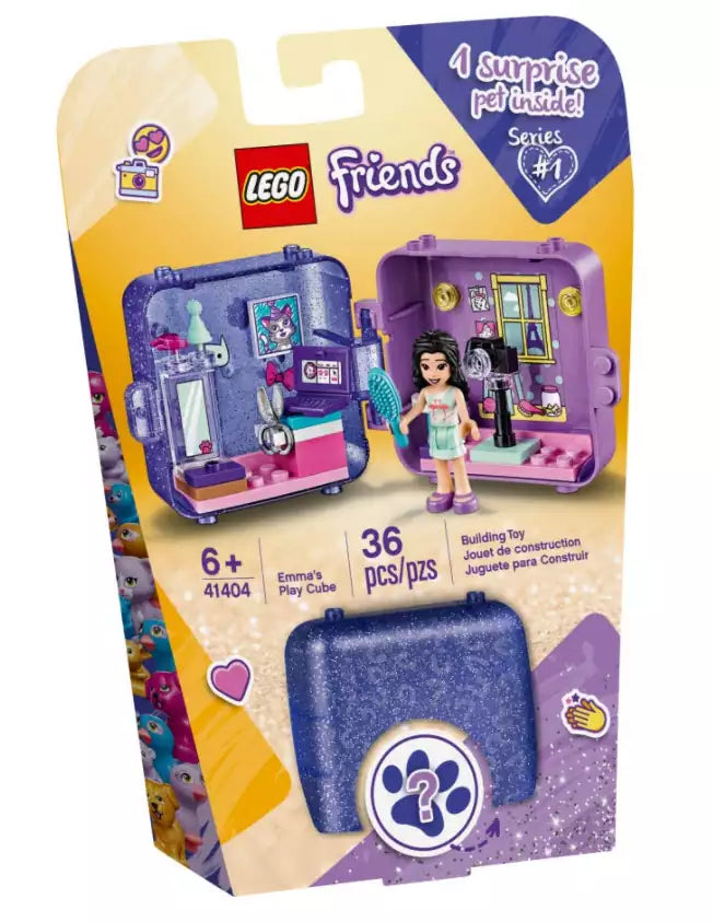 Verpackung: LEGO Friends 41405 Andreas magischer Würfel – Tiergeschäft