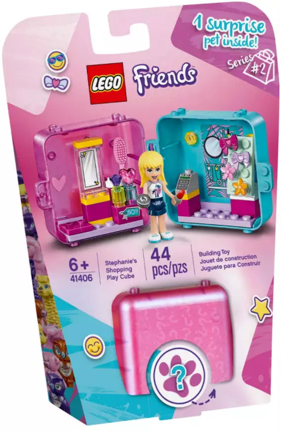 Verpackung: LEGO Friends 41406 Stephanies magischer Würfel – Schönheitssalon
