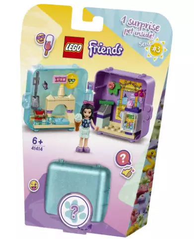 Verpackung: LEGO Friends 41414 Emmas Sommer Würfel - Eis Café