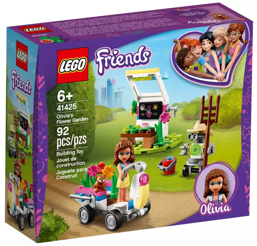 Verpackung: LEGO Friends 41425 Olivias Blumengarten