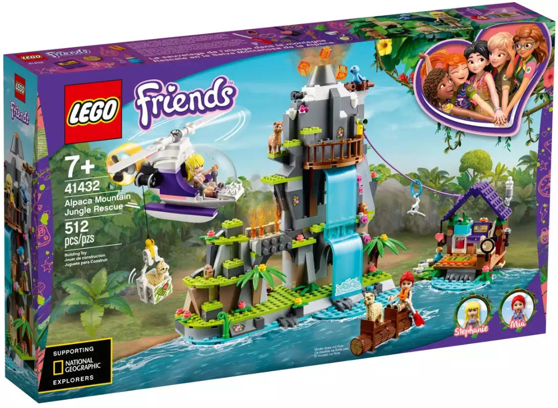 Verpackung: LEGO Friends 41432 Alpaka-Rettung im Dschungel
