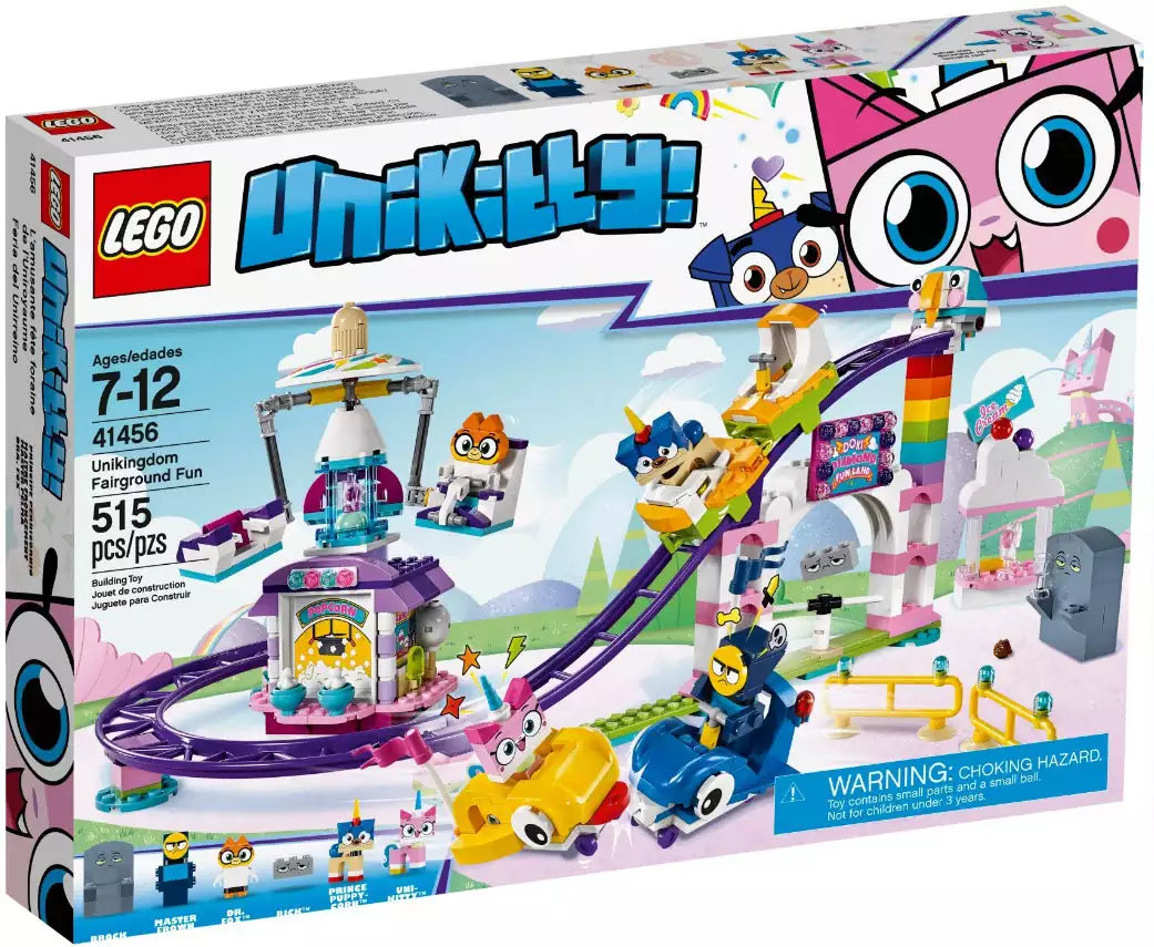 Verpackung: LEGO UniKitty 41456 Einhorn Kittys Königreich - Jahrmarktspaß