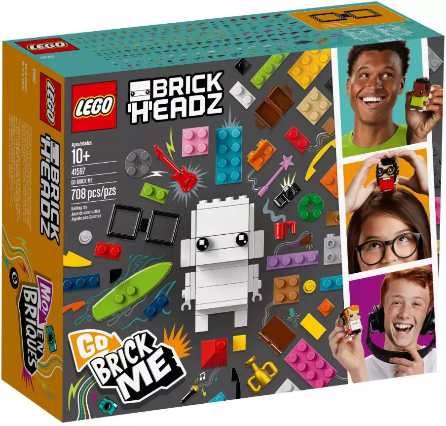 Verpackung: LEGO Brickheadz 41597 Go Brick Me, größte Auswahl