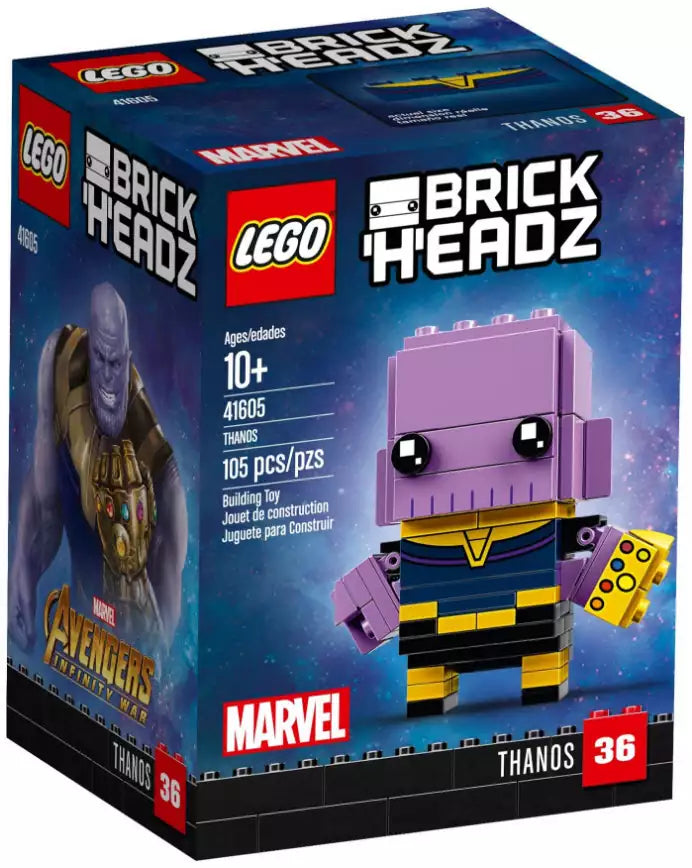 Verpackung: LEGO Brickheadz 41605 Thanos