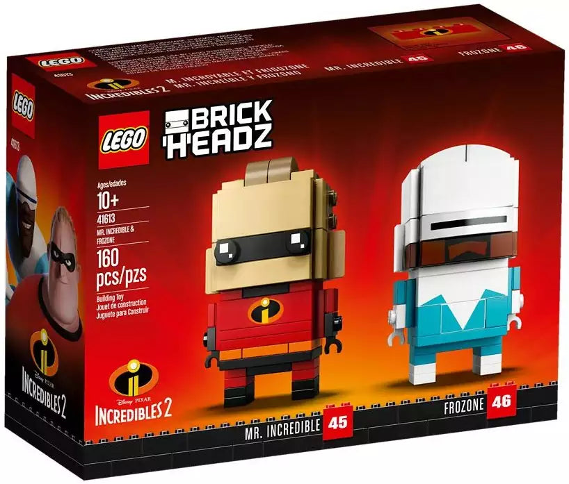 Verpackung: LEGO Brickheadz 41613 Mr. Incredible und Frozone
