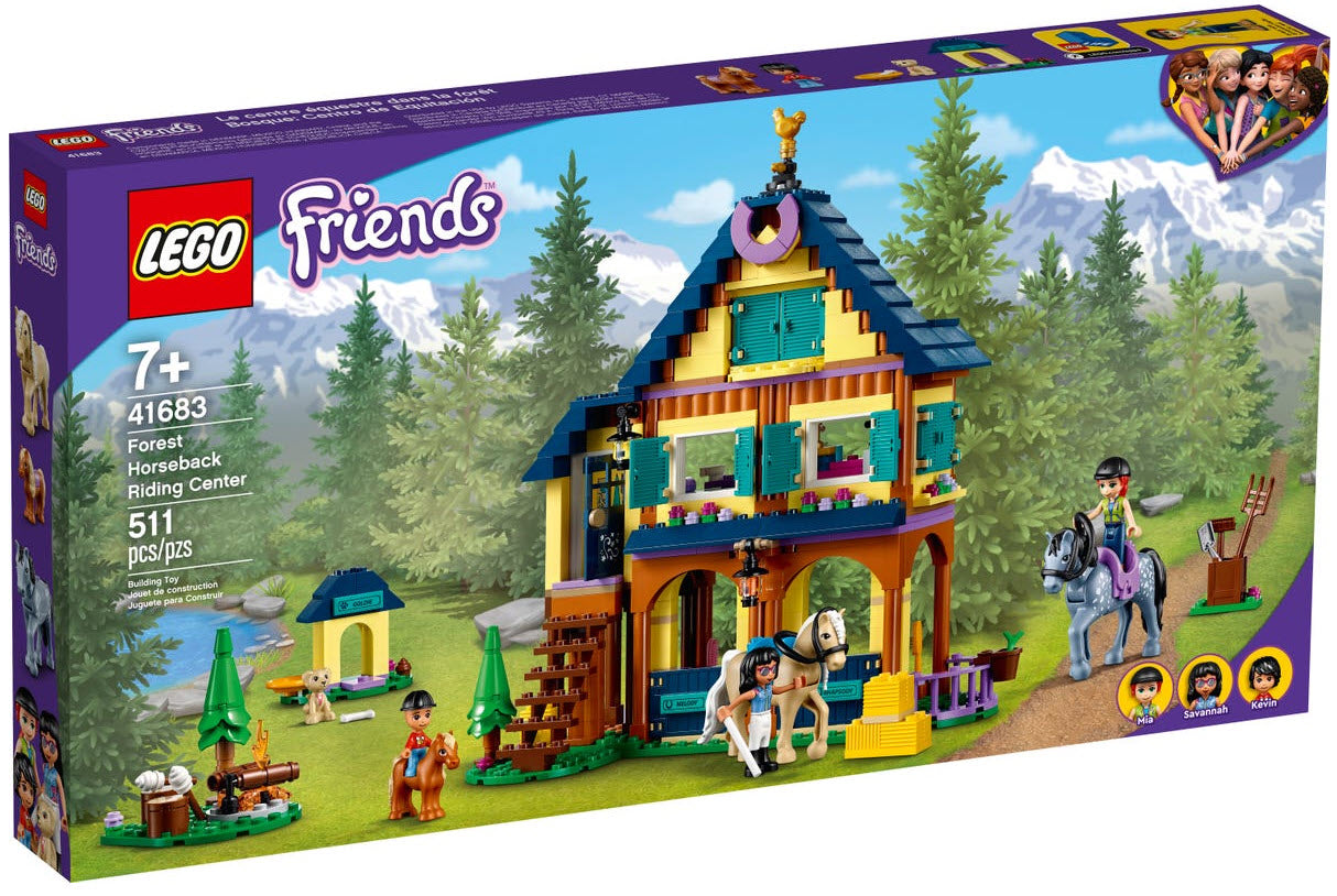 Verpackung: LEGO Friends 41683 Reiterhof im Wald