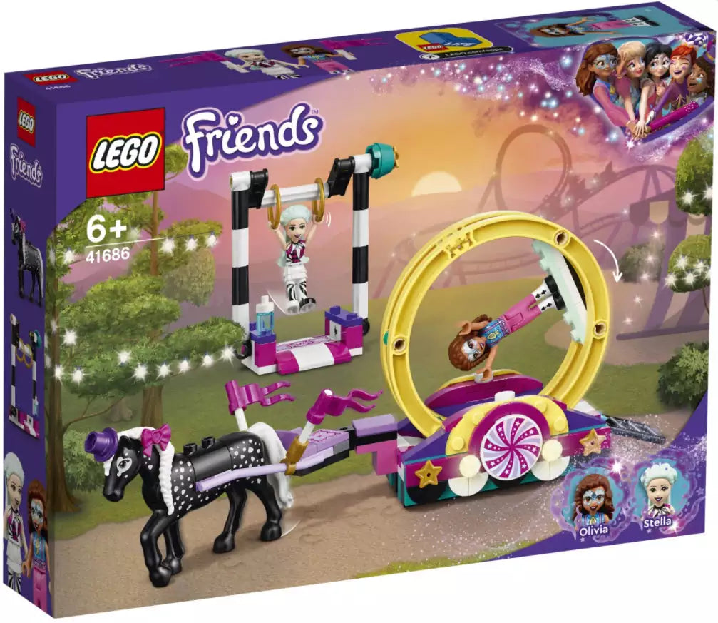 Verpackung: LEGO Friends 41686 Magische Akrobatikshow