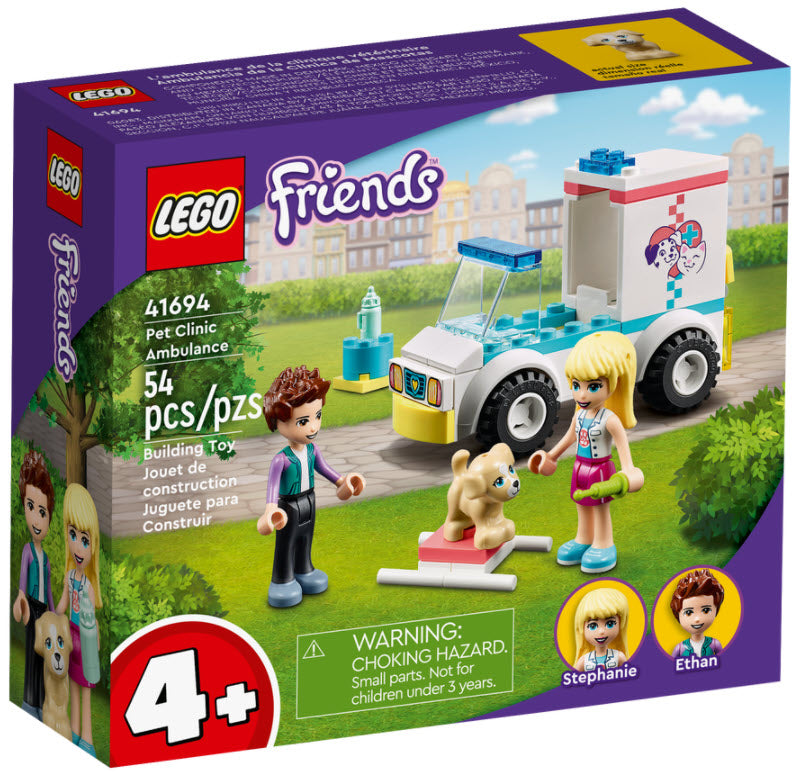 Verpackung: LEGO Friends 41694 Tierrettungswagen
