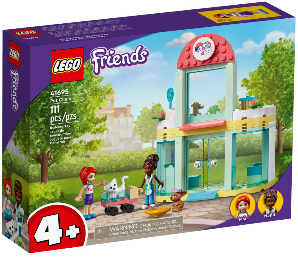 Verpackung: LEGO Friends 41695 Tierklinik
