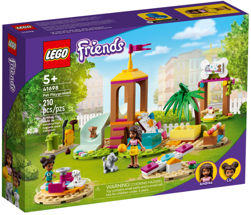 Verpackung: LEGO Friends 41698 Tierspielplatz