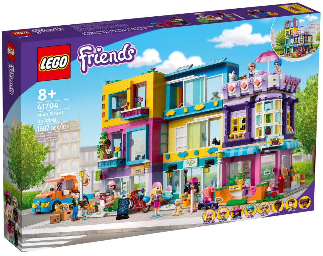 Verpackung: LEGO Friends 41704 Wohnblock