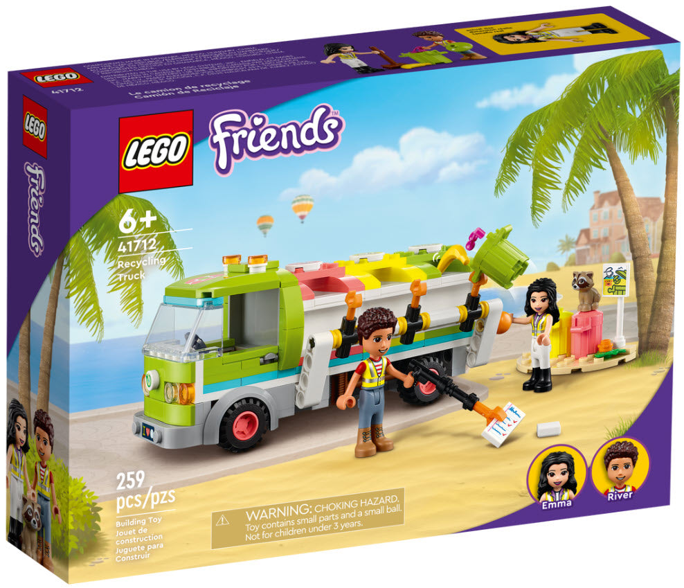 Verpackung: LEGO Friends 41712 Recycling-Auto