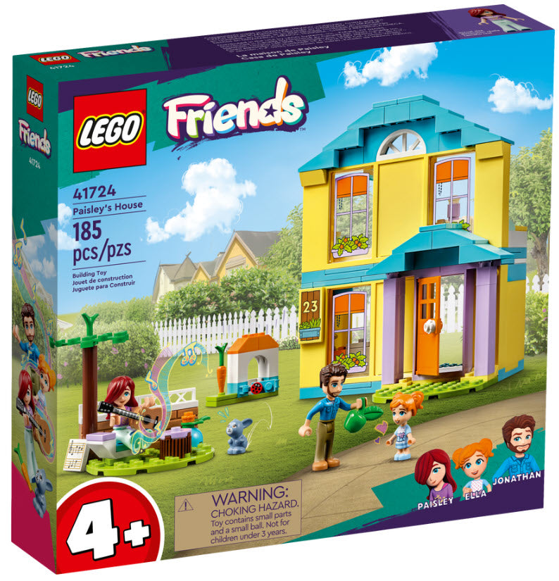 Verpackung: LEGO Friends 41724 Paisleys Haus