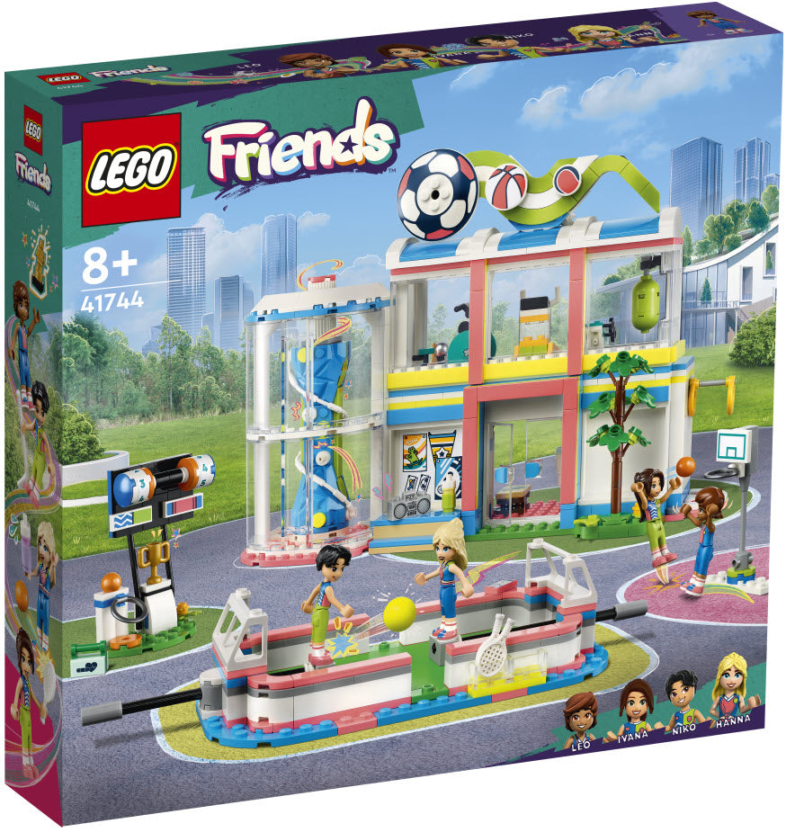 Verpackung: LEGO Friends 41744 Sportzentrum