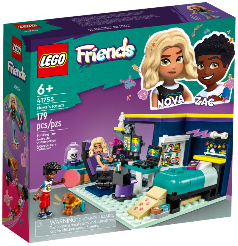 Verpackung: LEGO Friends 41755 Novas Zimmer
