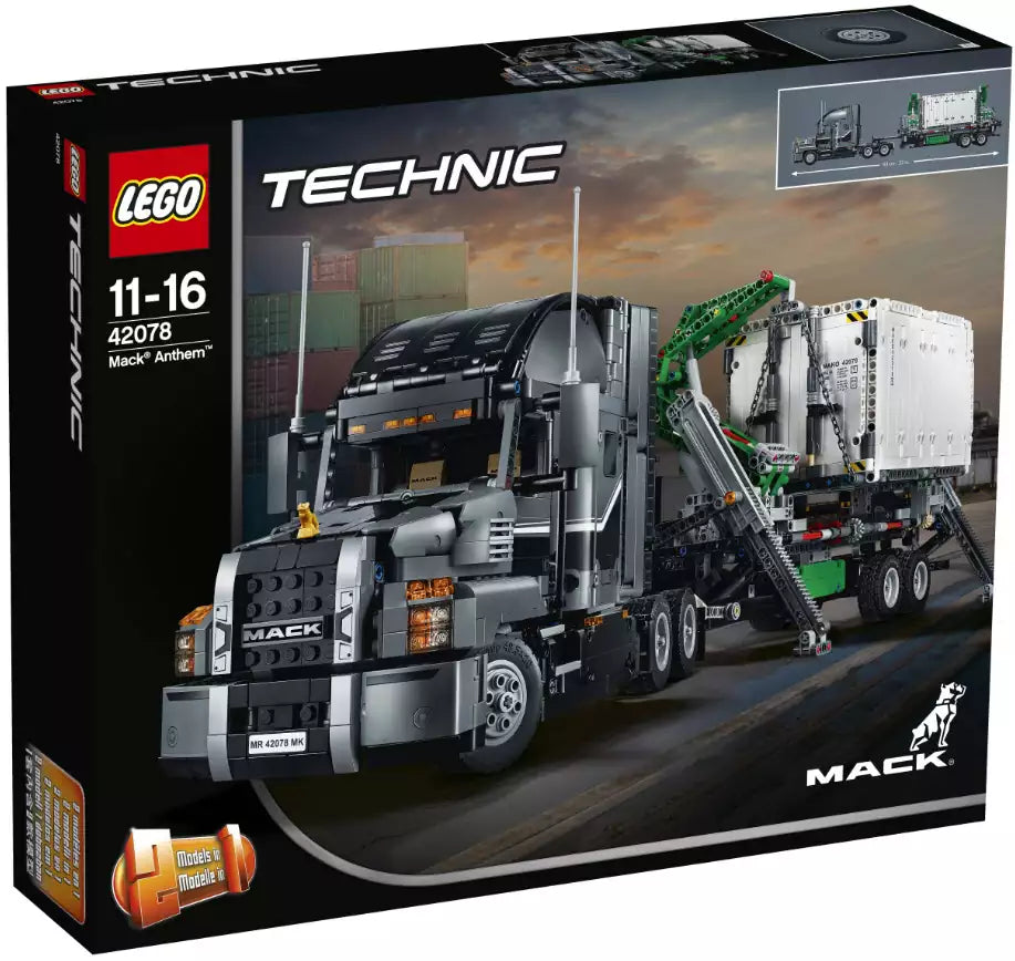 Verpackung: LEGO Technic 42078 Mack Anthem