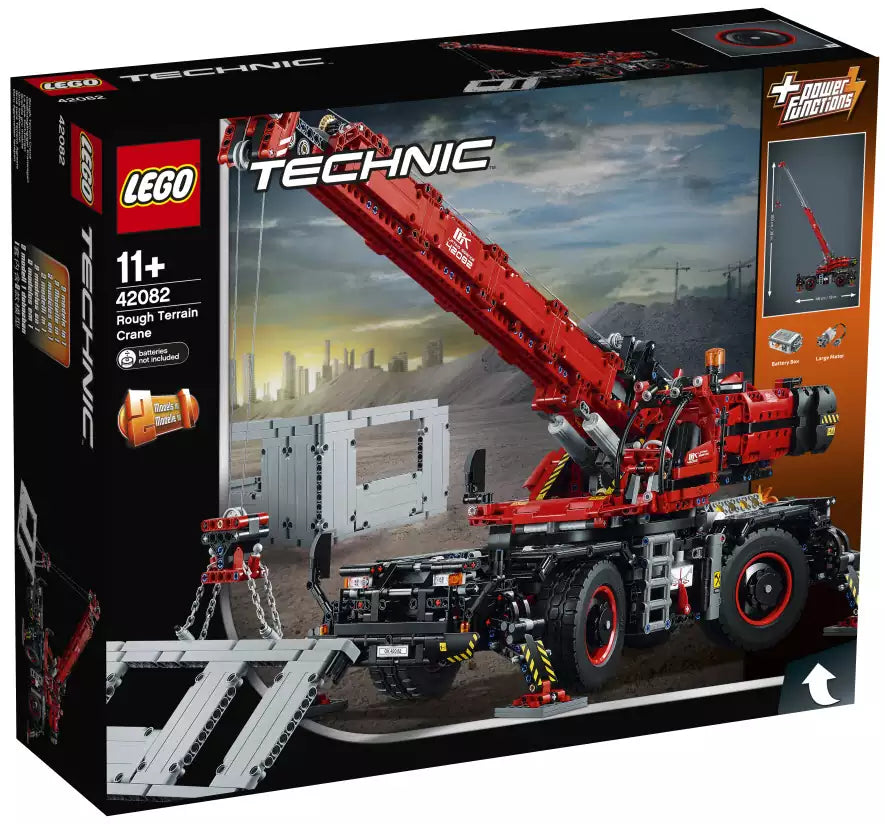 Verpackung: LEGO Technic 42082 Geländegängiger Kranwagen