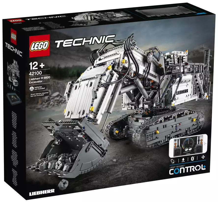Verpackung: LEGO Technic 42100 Liebherr Bagger R 9800