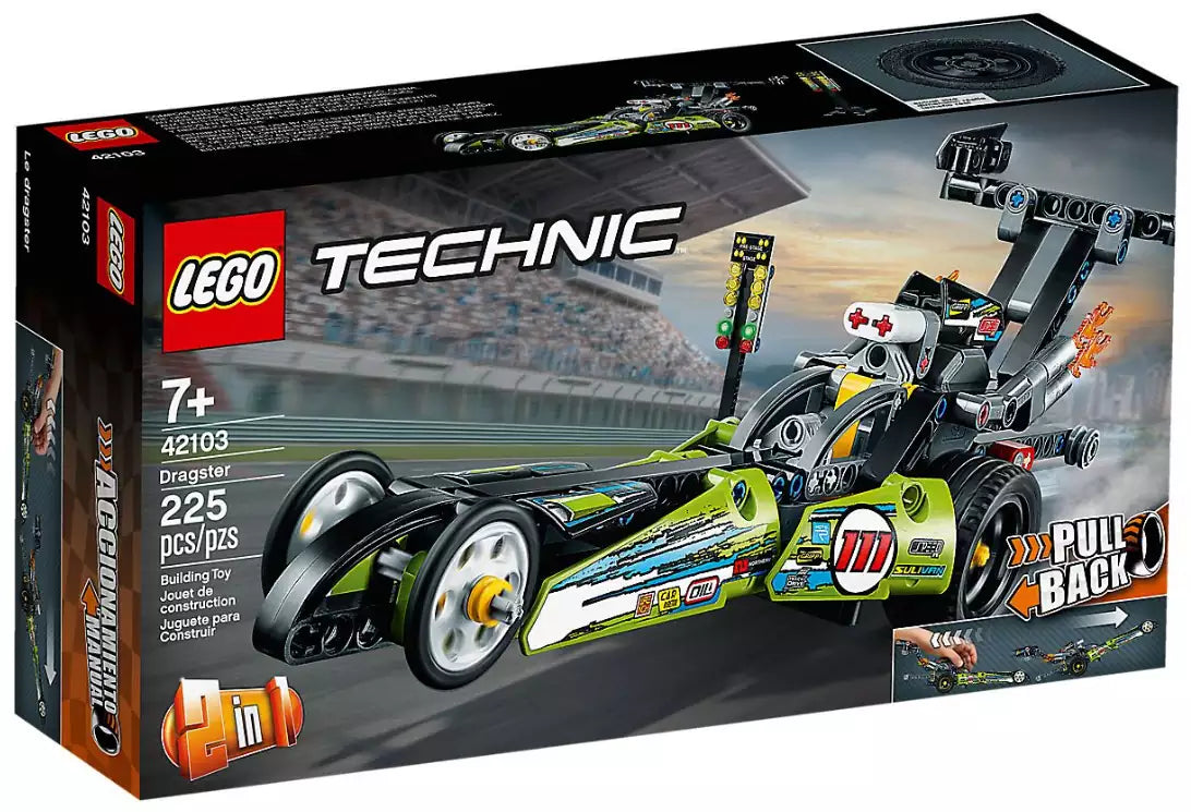 Verpackung: LEGO Technic 42103 Dragster Rennauto