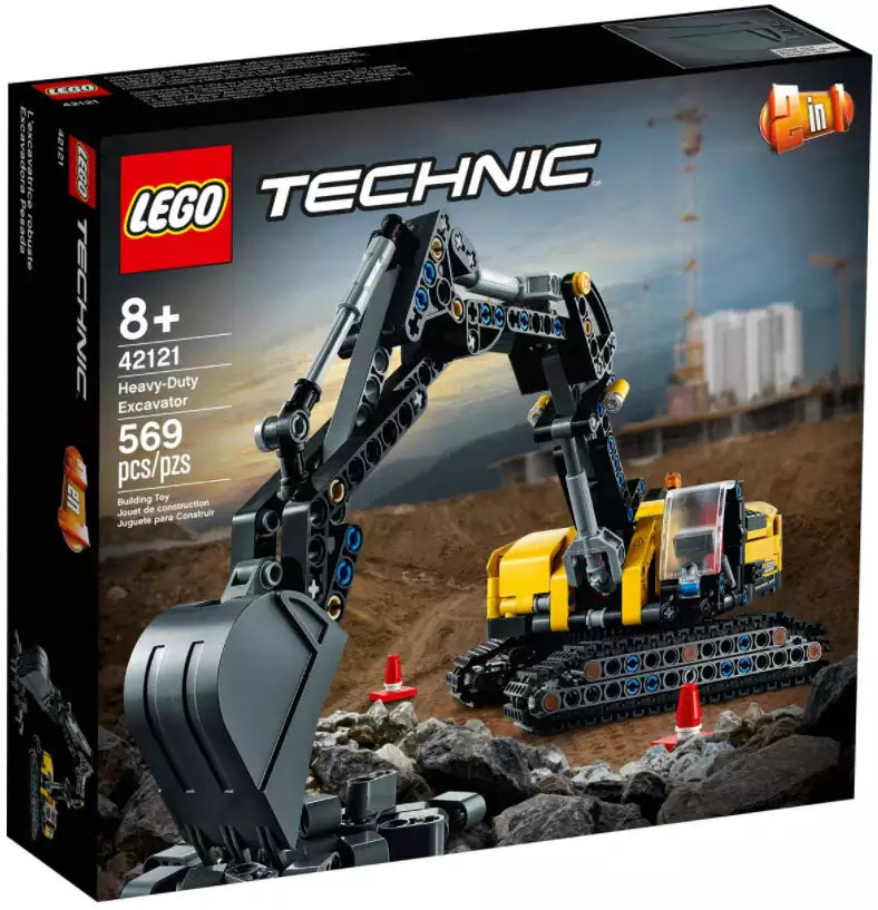 Verpackung: LEGO Technic 42121 Hydraulikbagger